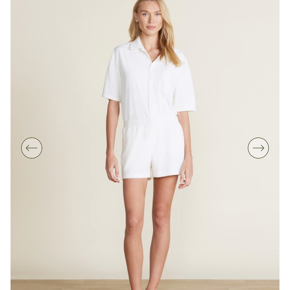 Barefoot Dreams CozyTerry Top + Shorts Set
